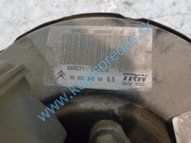 brzdový posilovač na citroen c3 1,4i 16V, 9682338280